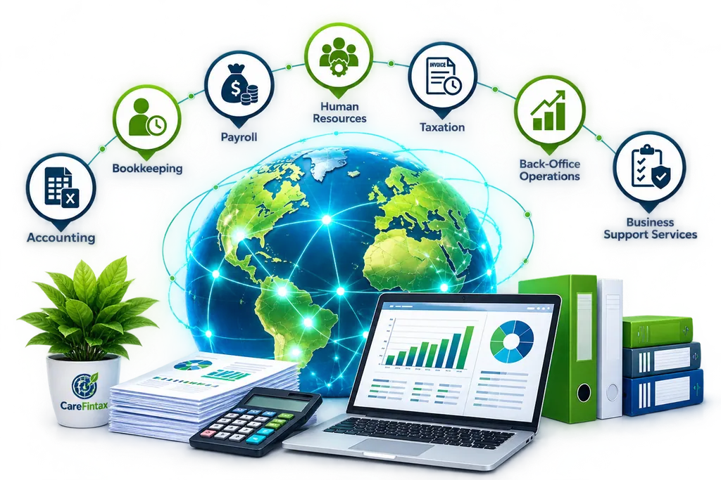Business support services illustration